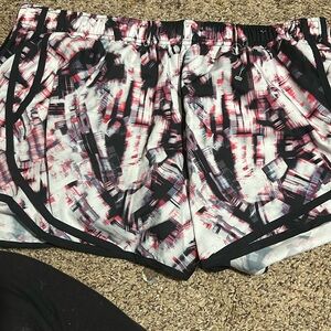 Call in Klein shorts